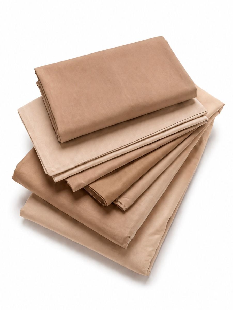 FUNDA NORDICA BICOLOR QUEEN BEIGE/BROWN