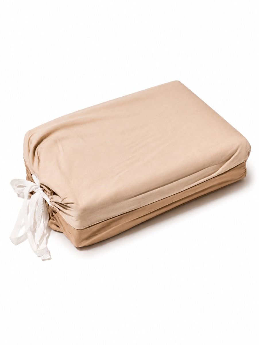 FUNDA NORDICA BICOLOR QUEEN BEIGE/BROWN