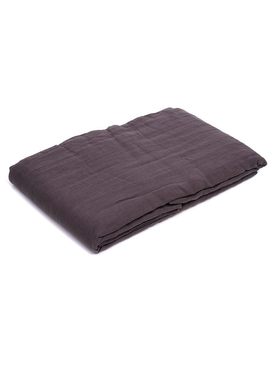 FUNDA DE LINO THESS CHARCOAL SUPER KING 285x250