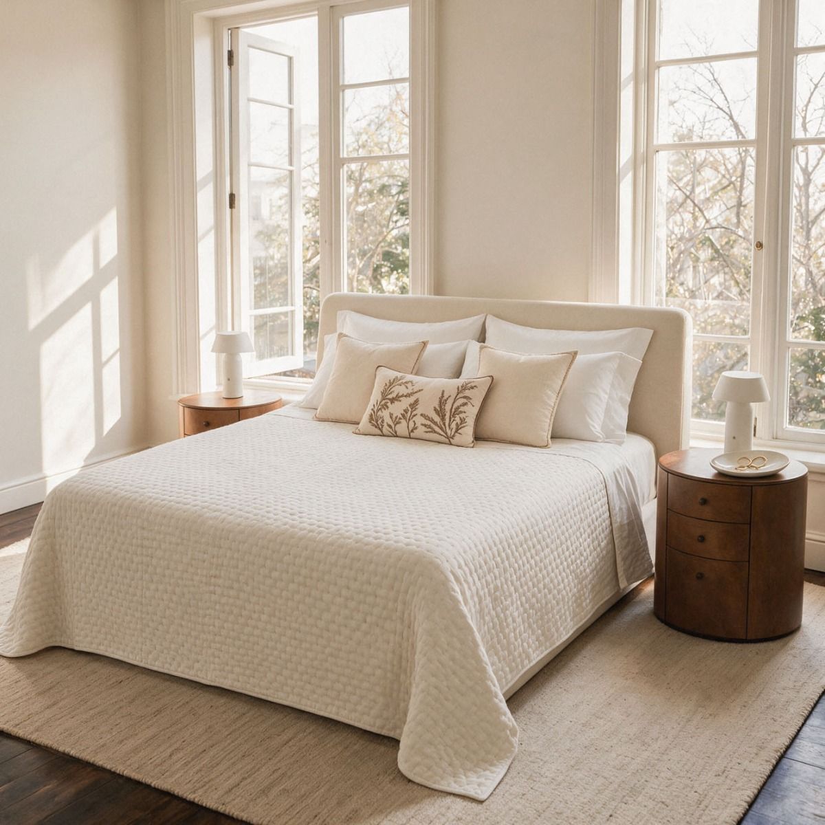 CUBRECAMA REGINA TWIN OFF WHITE