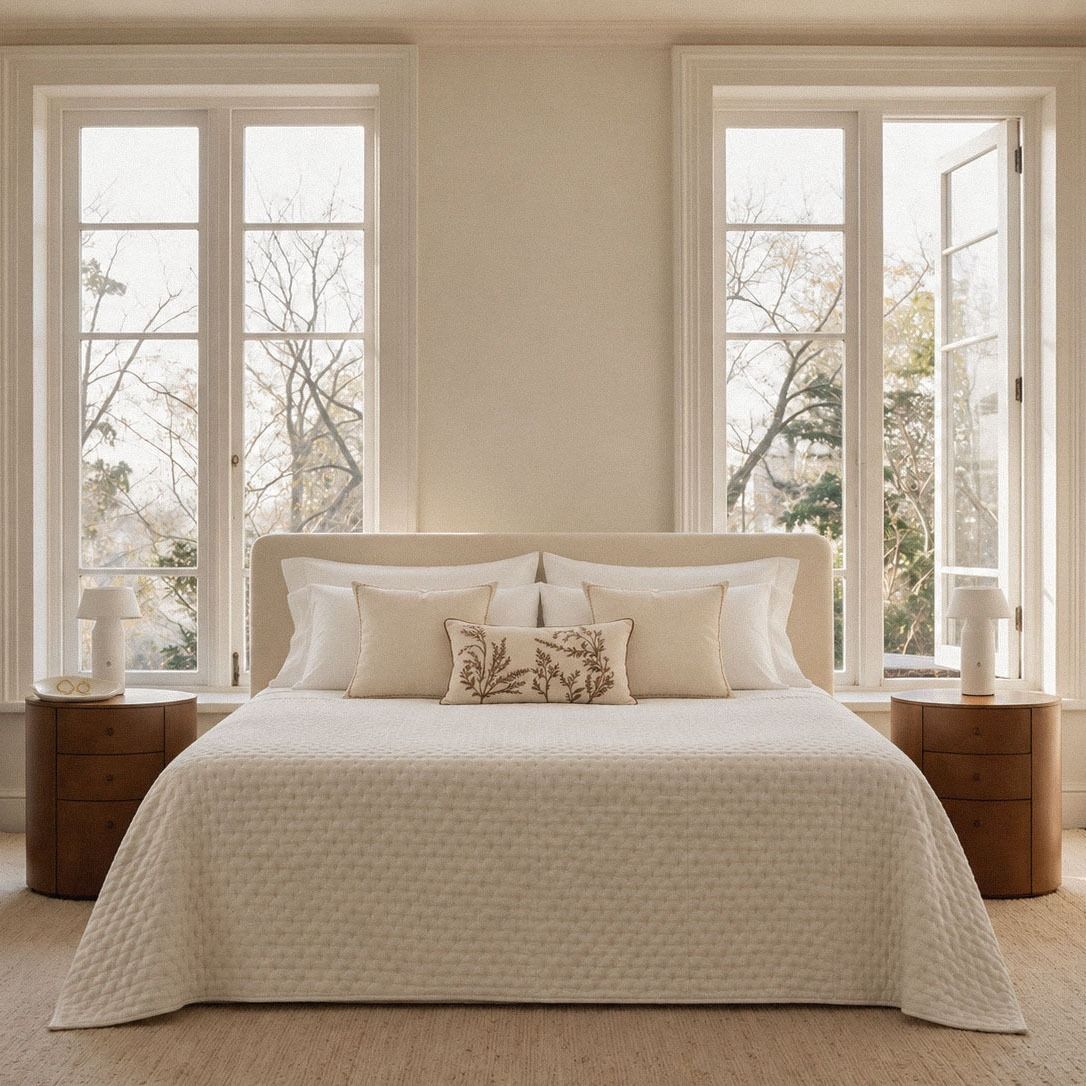 CUBRECAMA REGINA QUEEN OFF WHITE