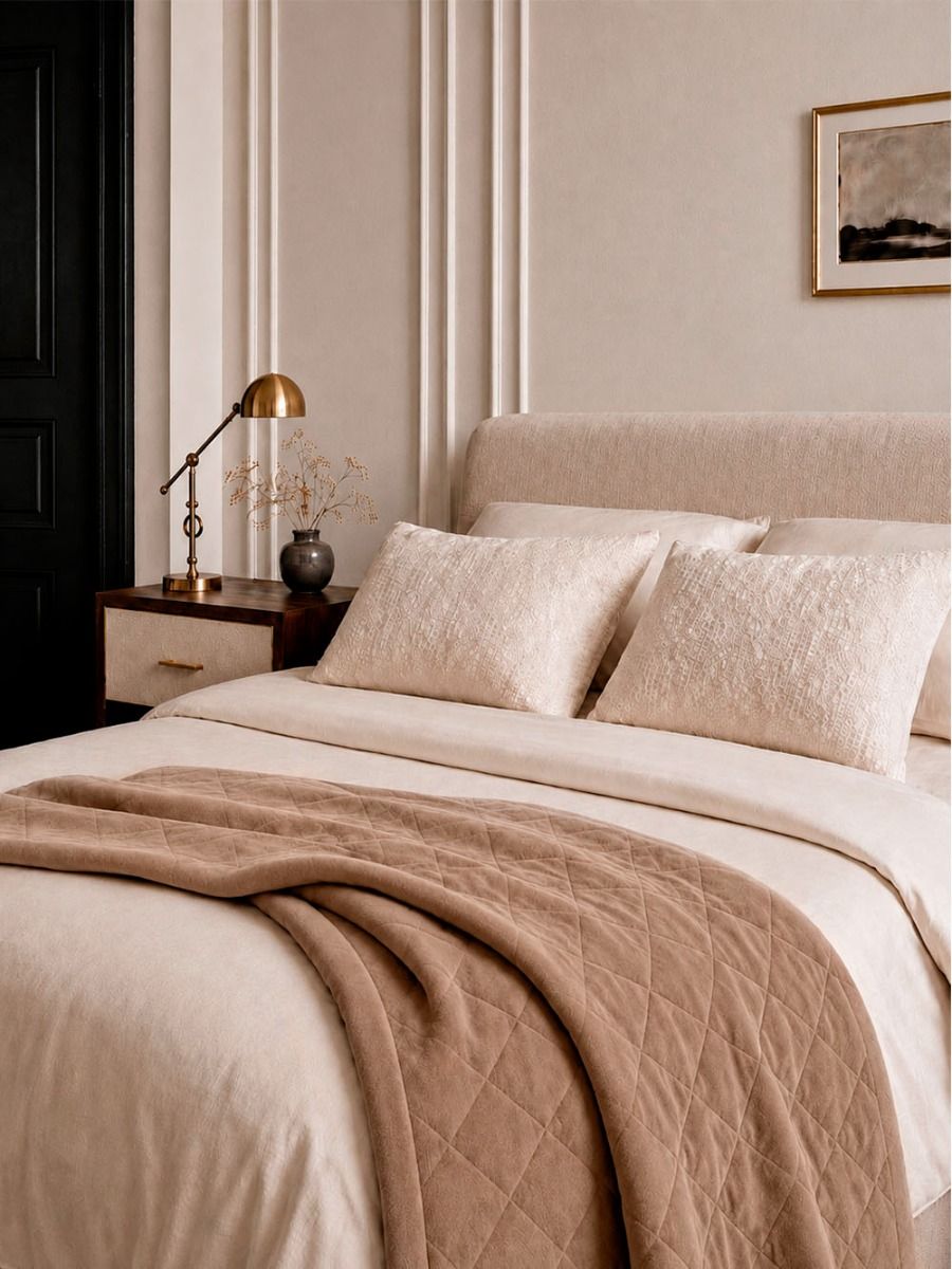 QUILT FIORA BEIGE