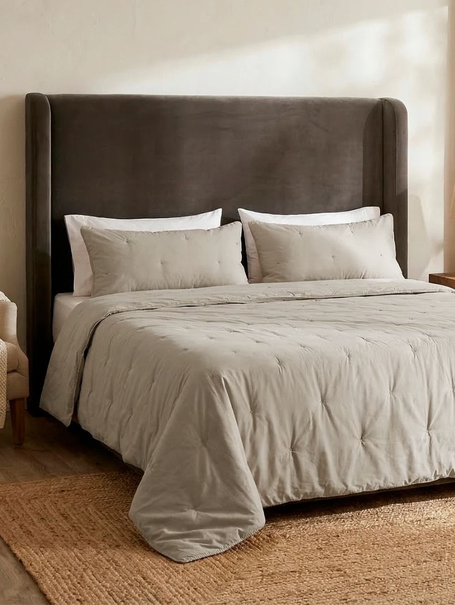 ACOLCHADO RUTH QUEEN BEIGE