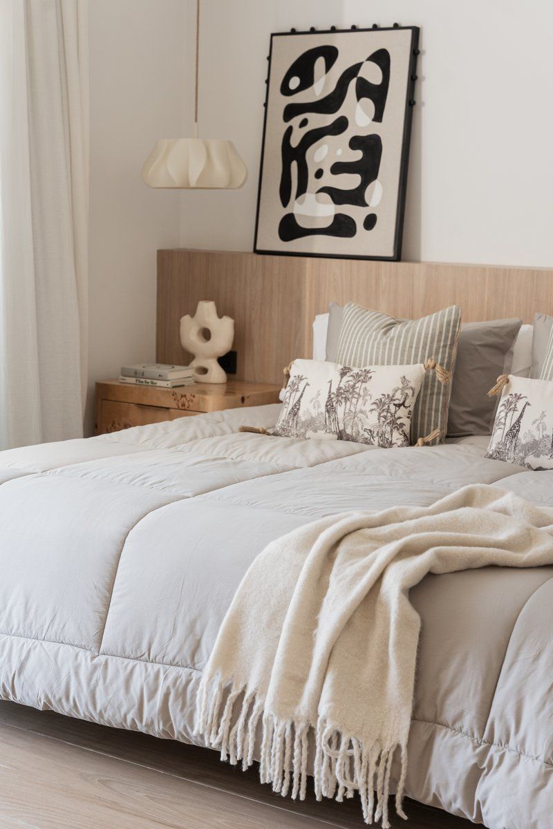 ACOLCHADO VENECIA TWIN BEIGE/GRIS
