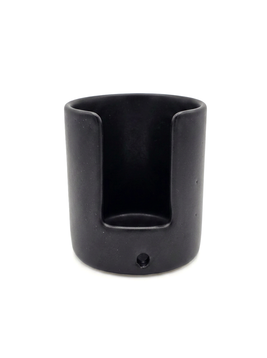 PORTA ESPONJA CINZIA NEGRO MATE