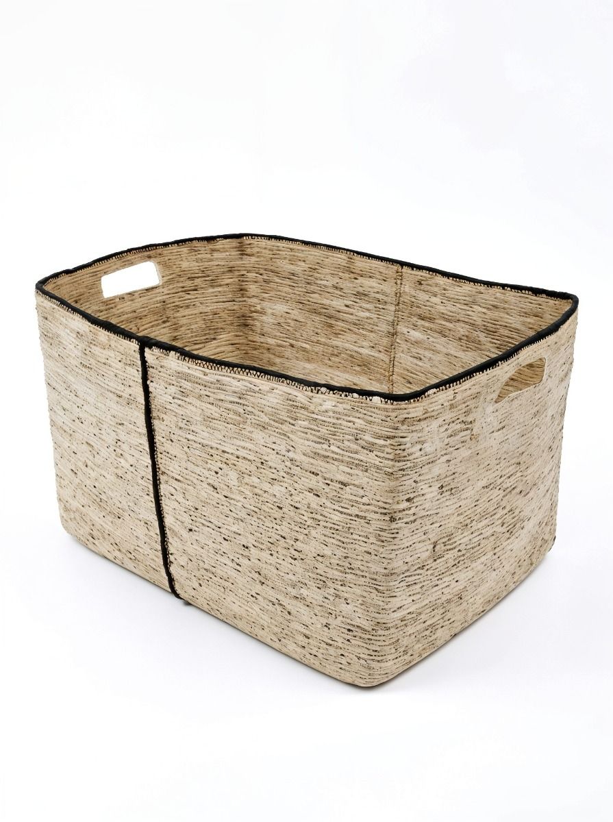 CANASTO ASHA BLACK & NATURAL S