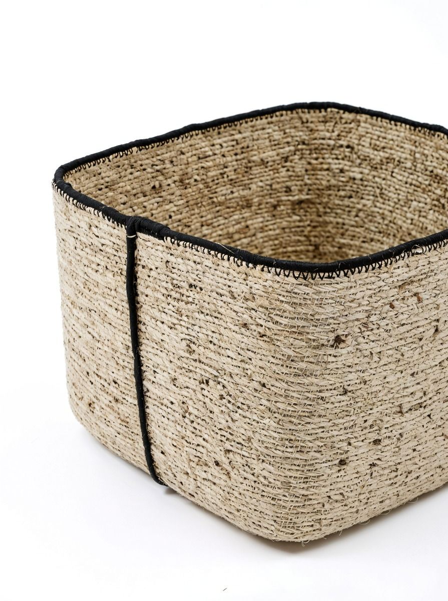 CANASTO ASHA BLACK & NATURAL S