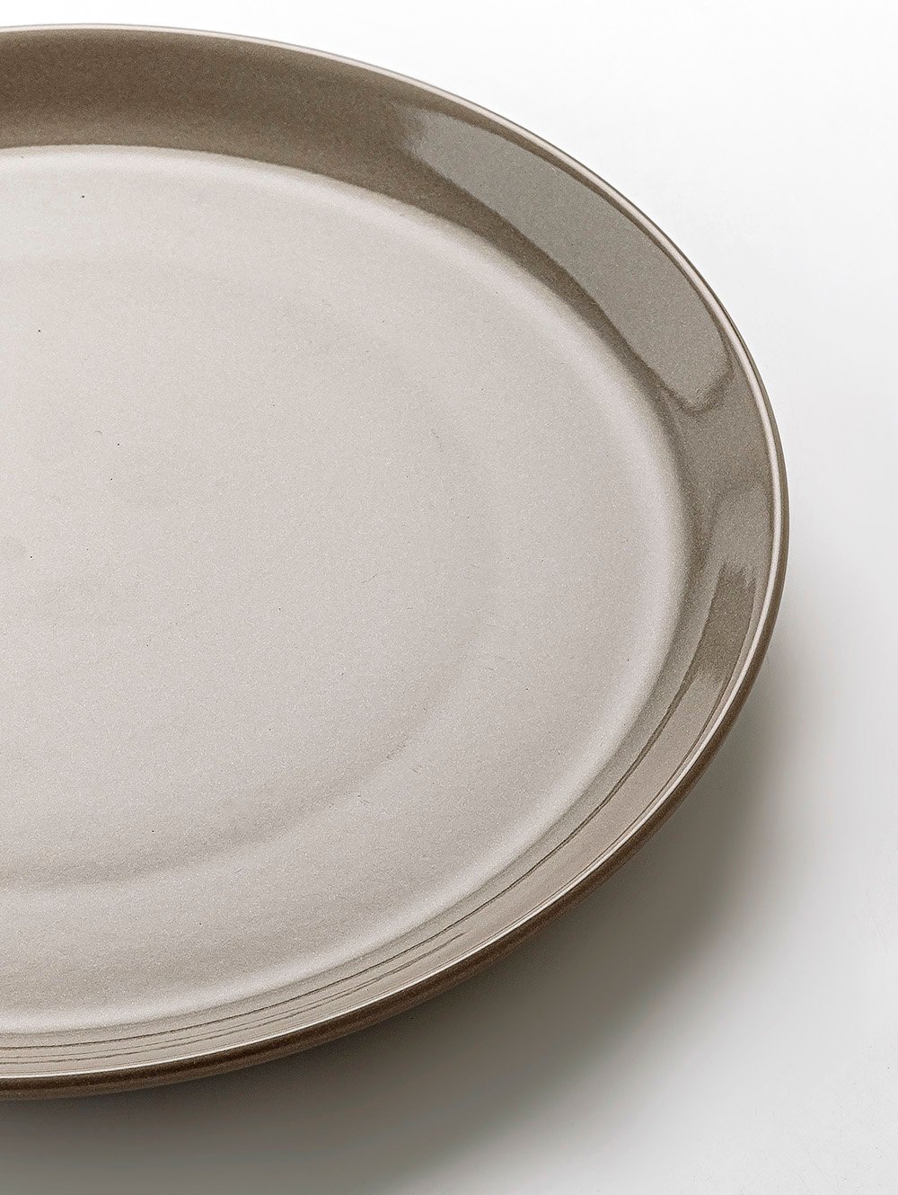 PLATO DE POSTRE ELEMENT TAUPE image number null