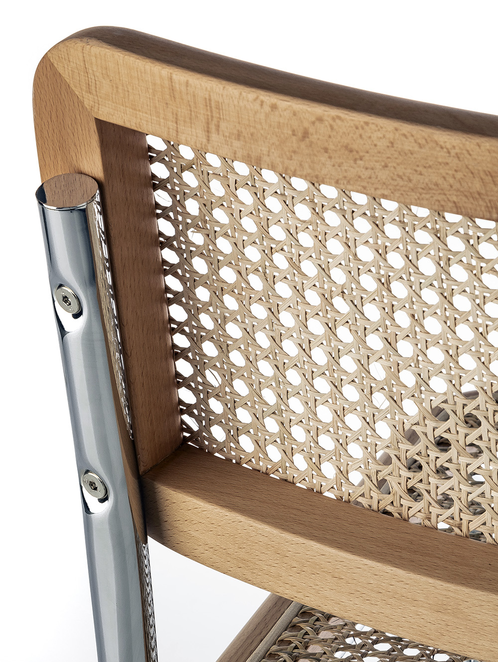 Silla moderna de ratan y cromo-MARCEL NATURAL-Landmark-04.jpg image number null