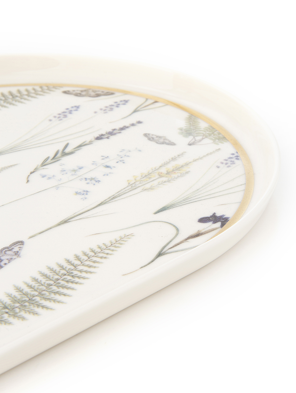 Bandeja ovalada de porcelana  con flores-BANDEJA OVAL BOTANICAL 32 CM-Tiendas Landmark-1.jpg image number null