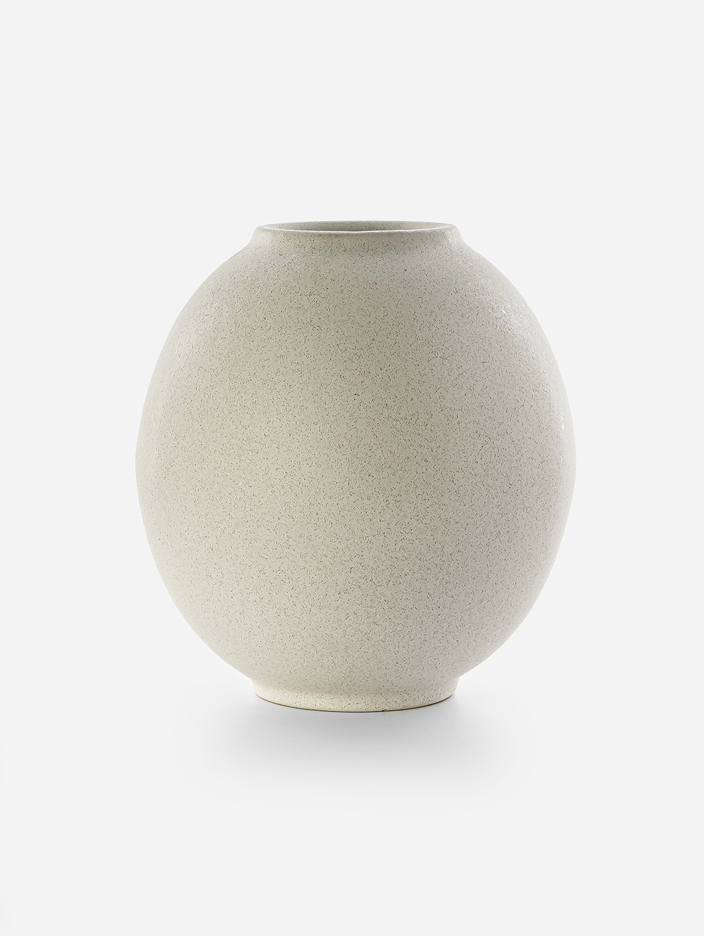 FLORERO CER BOMBE N3 BLANCO JAS MATE image number null