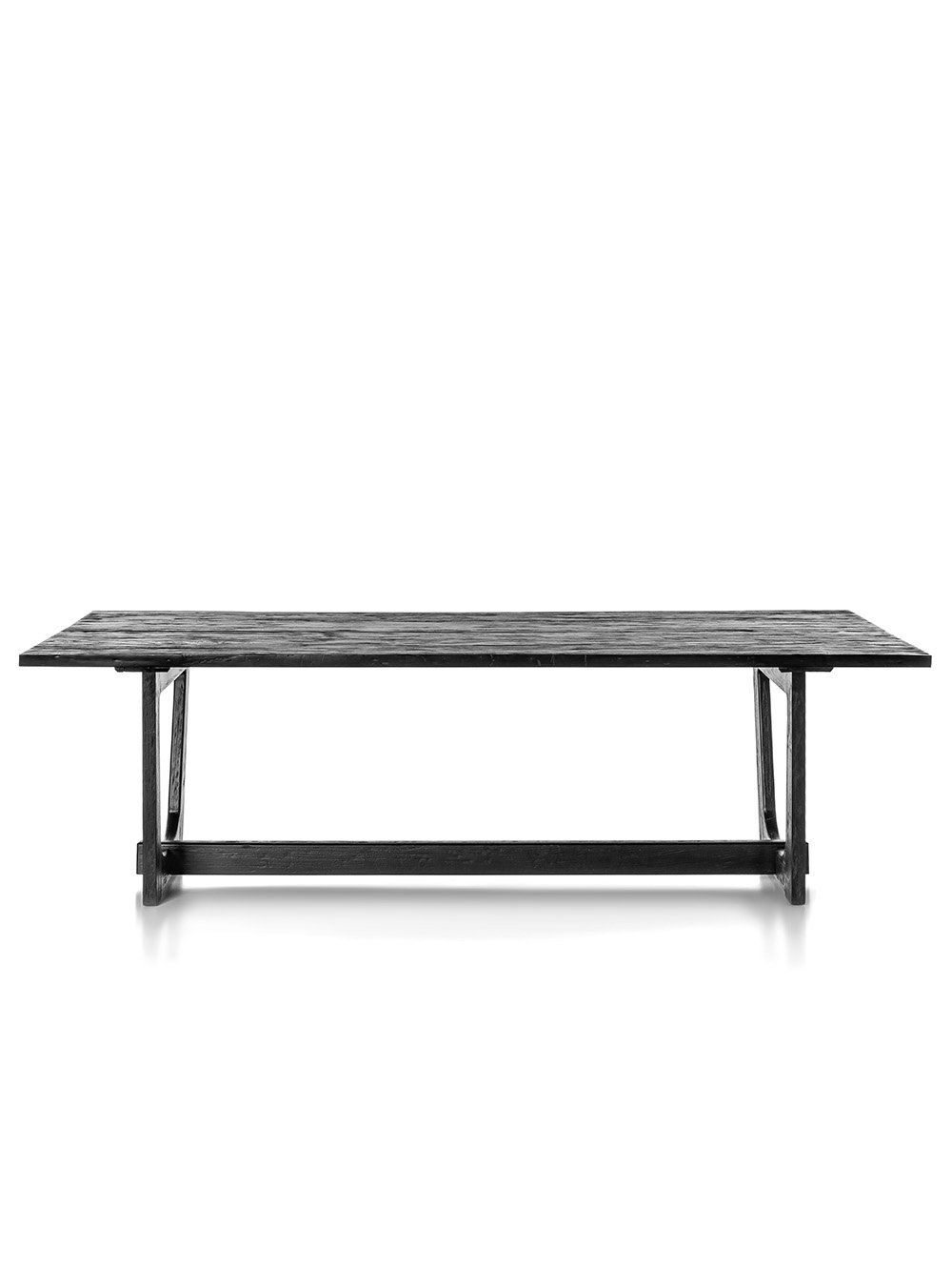 MESA DE COMEDOR OSLO NEGRO 110x210 image number null