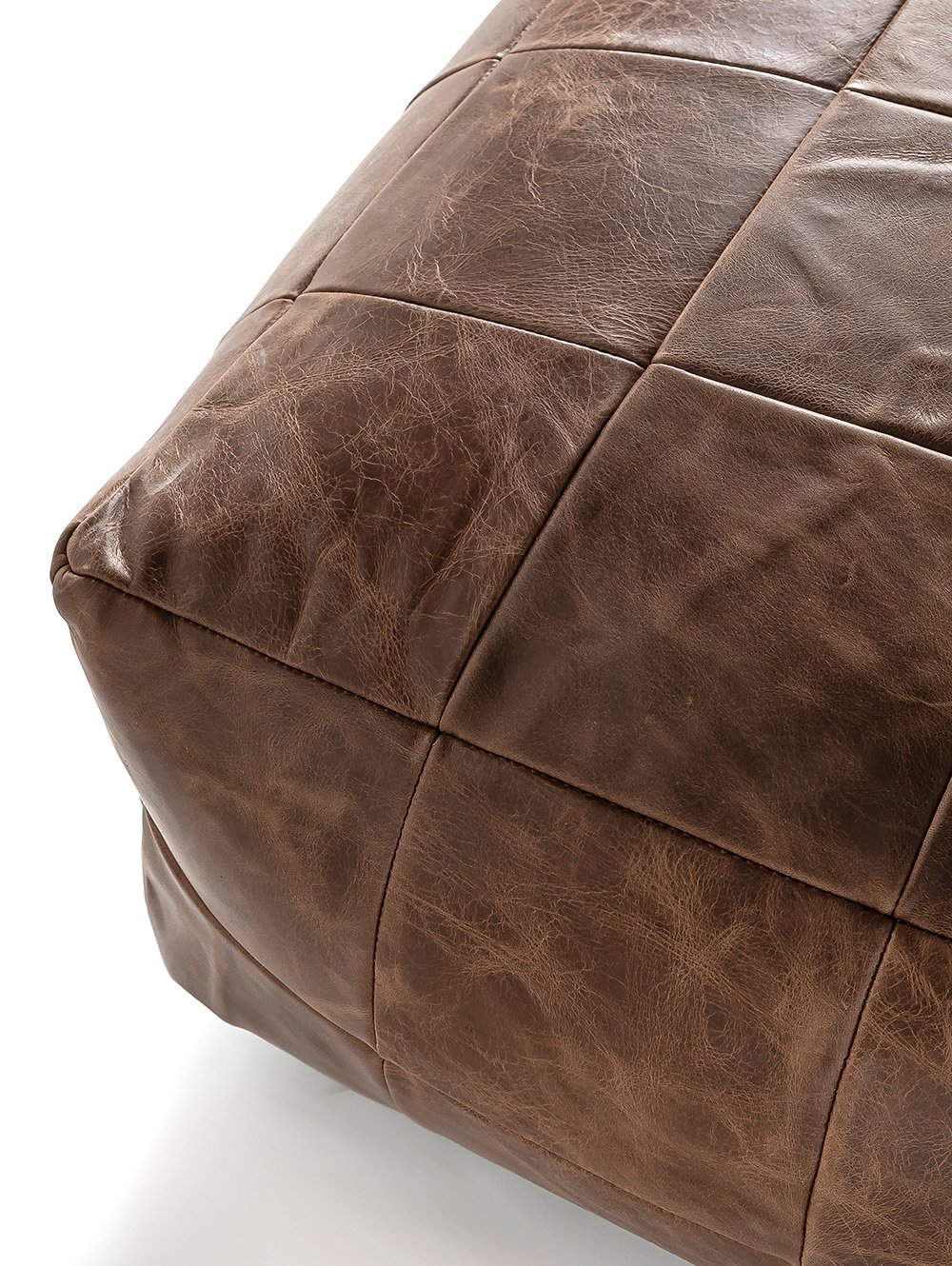 PUFF DE CUERO HOUSTON COCONUT image number null