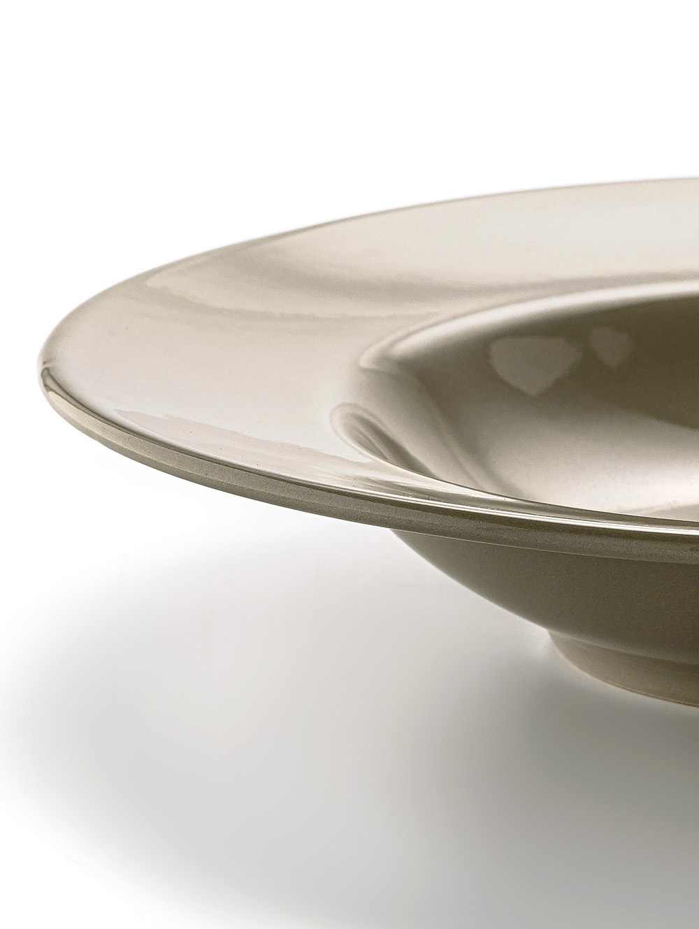 PLATO DE PASTA TIMELESS TAUPE image number null