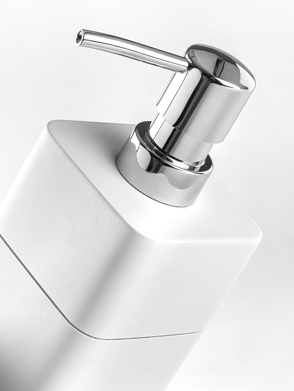 DISPENSER DE JABON LIQUIDO ALASKA WHITE POLYRESIN image number null