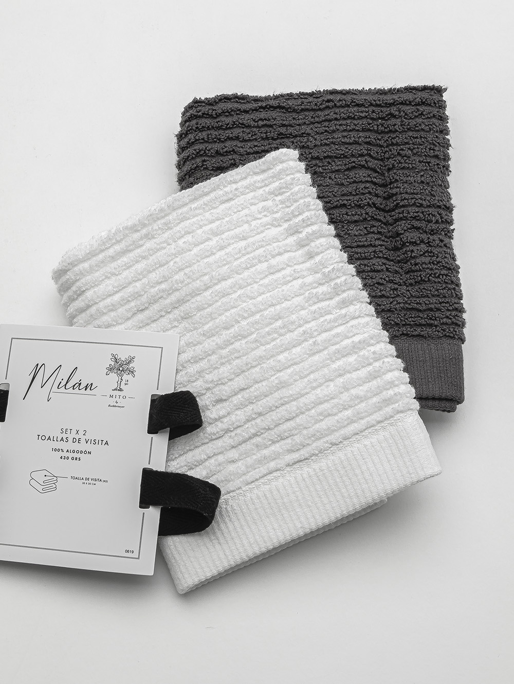 pack de toallas-SETX2 VISITA MILAN WHITEGREY-BUD-1.jpg image number null