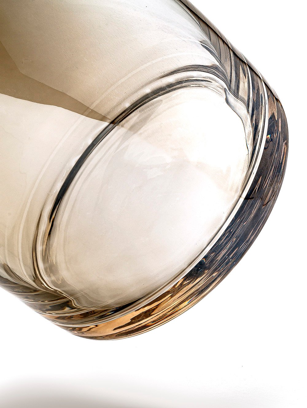 DECANTADOR BOMBEE CORTE DIAGONAL CHAMPAGNE 900ML image number null