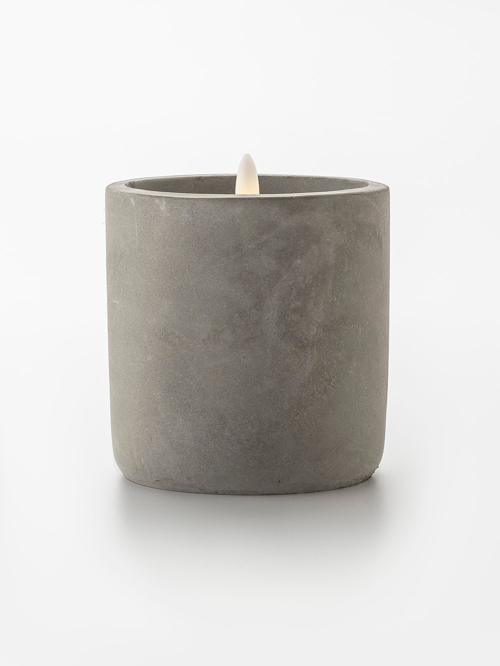 VELA LED CEMENTO 10CM image number null