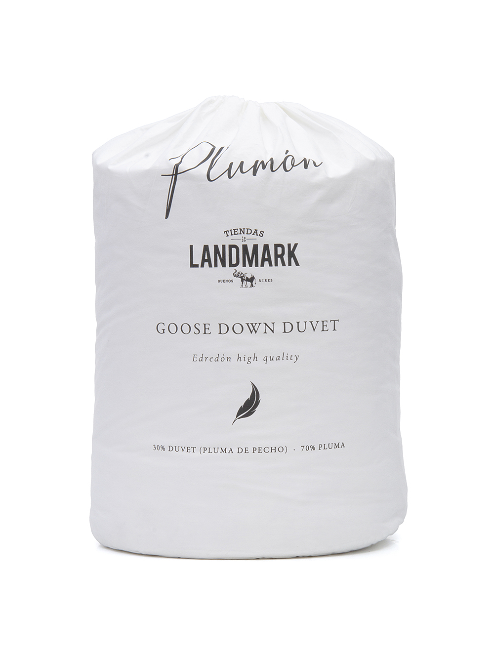 Edredon de plumas blanco-EDREDÃN DE PLUMAS FRANCE WHITE QUEEN-Tiendas Landmark-0.jpg image number null