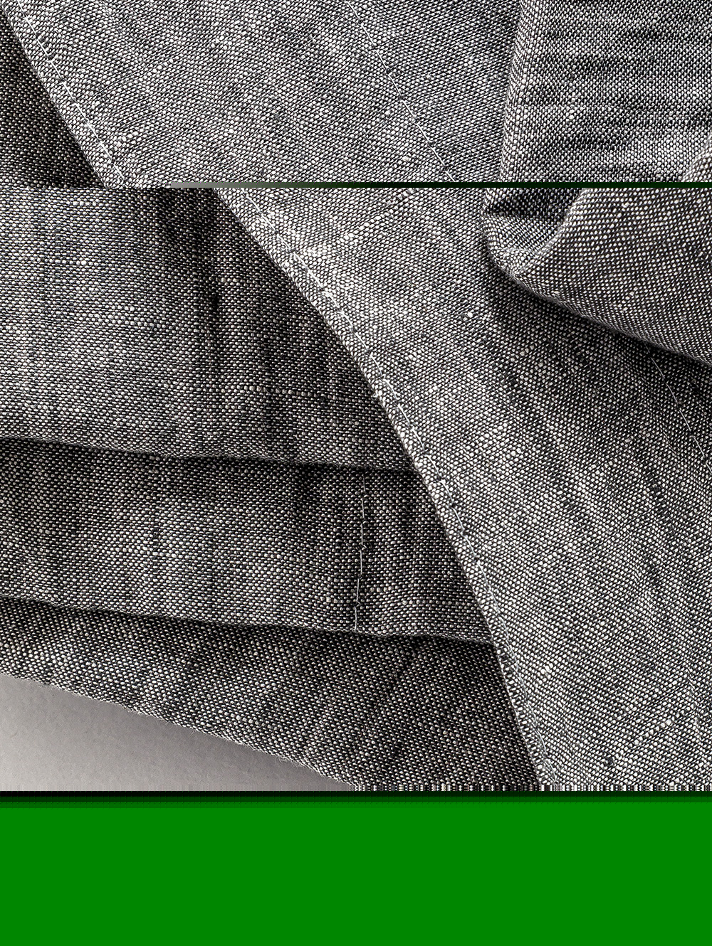 FUNDA DE LINO THESS GREY CHAMBRAY SUPER KING 285 X 250 image number null