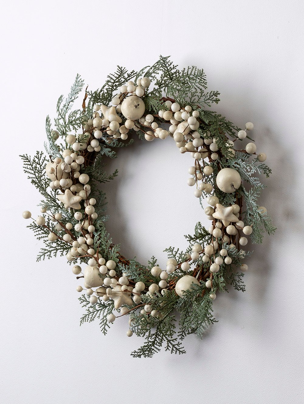 Corona navideña blanca-CORONA NAVIDEÃA ABIR GREEN&WHITE-Tiendas Landmark-3.jpg image number null