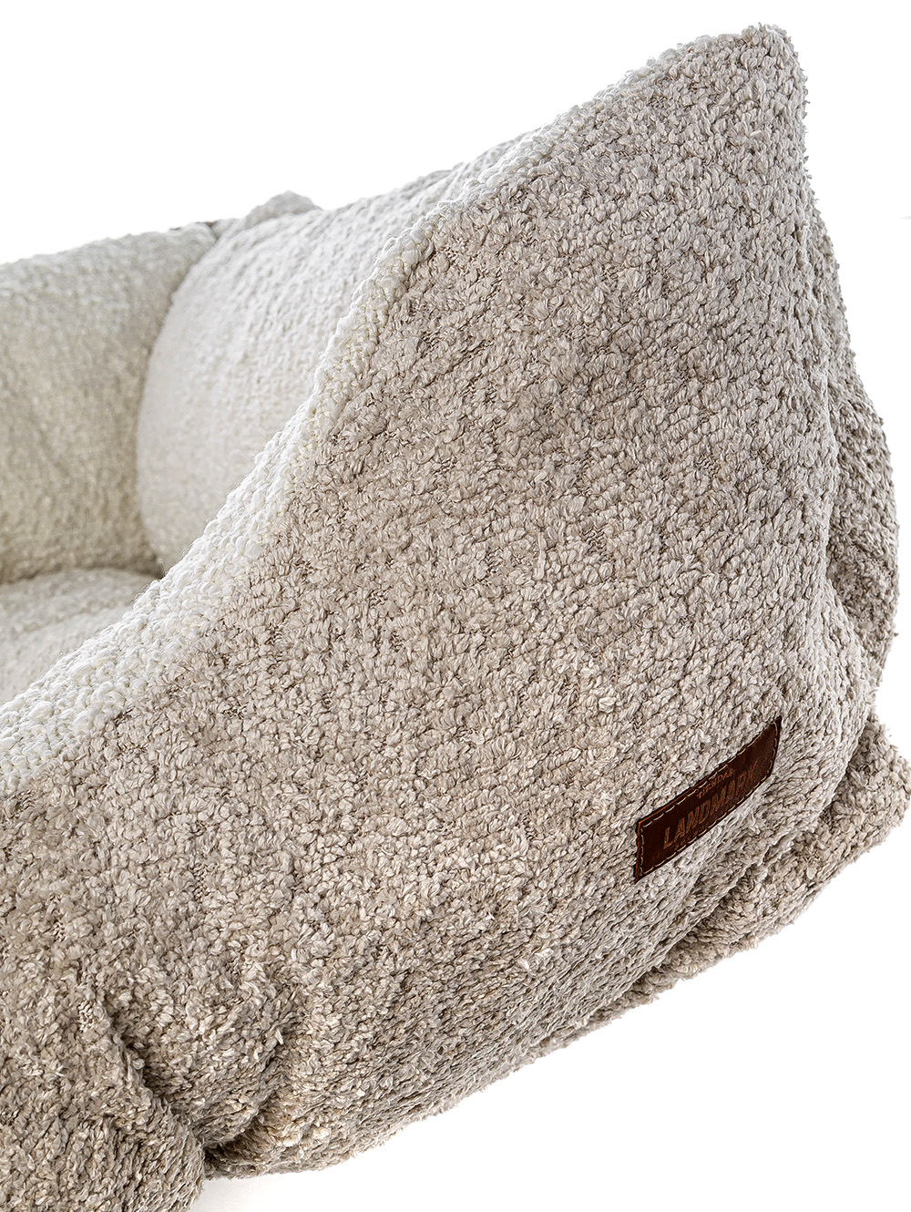 CAMA PARA MASCOTAS BOUCLE BICOLOR BEIGE MEDIUM image number null