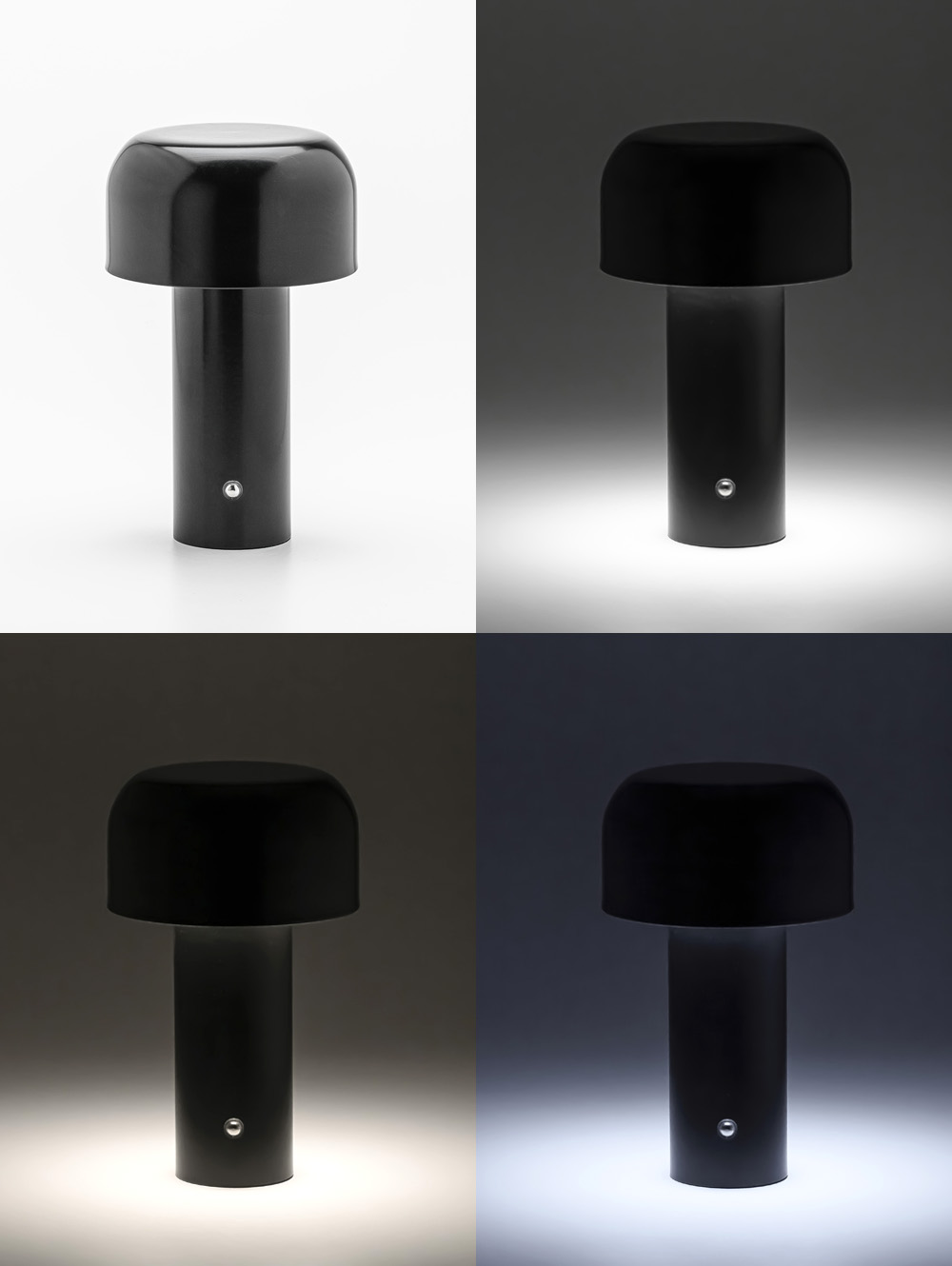 LAMPARA LED RECARGABLE YORK BLACK image number null