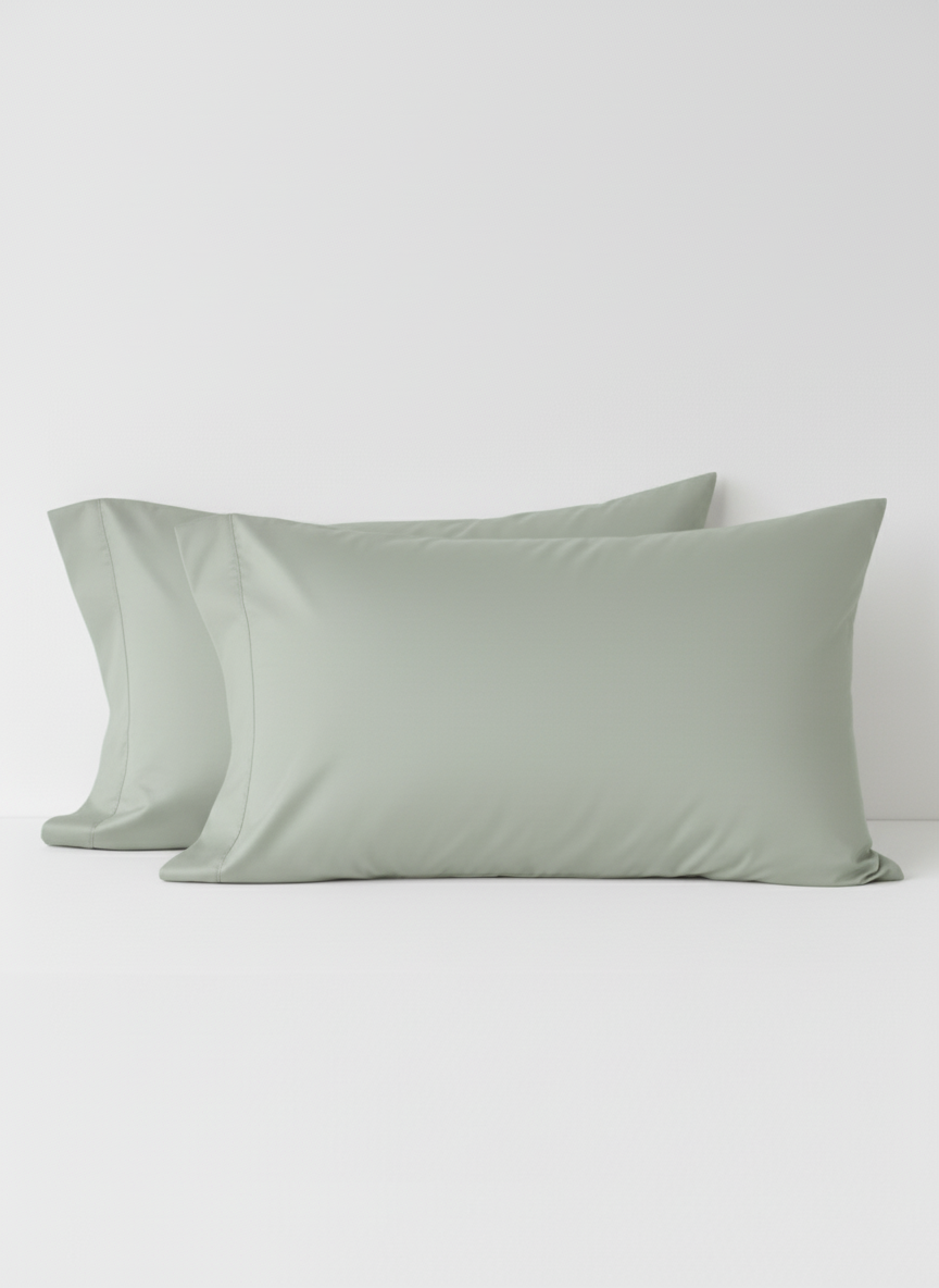 SET X 2 FUNDAS DE ALMOHADAS 144H GREEN 50 X 80 image number null