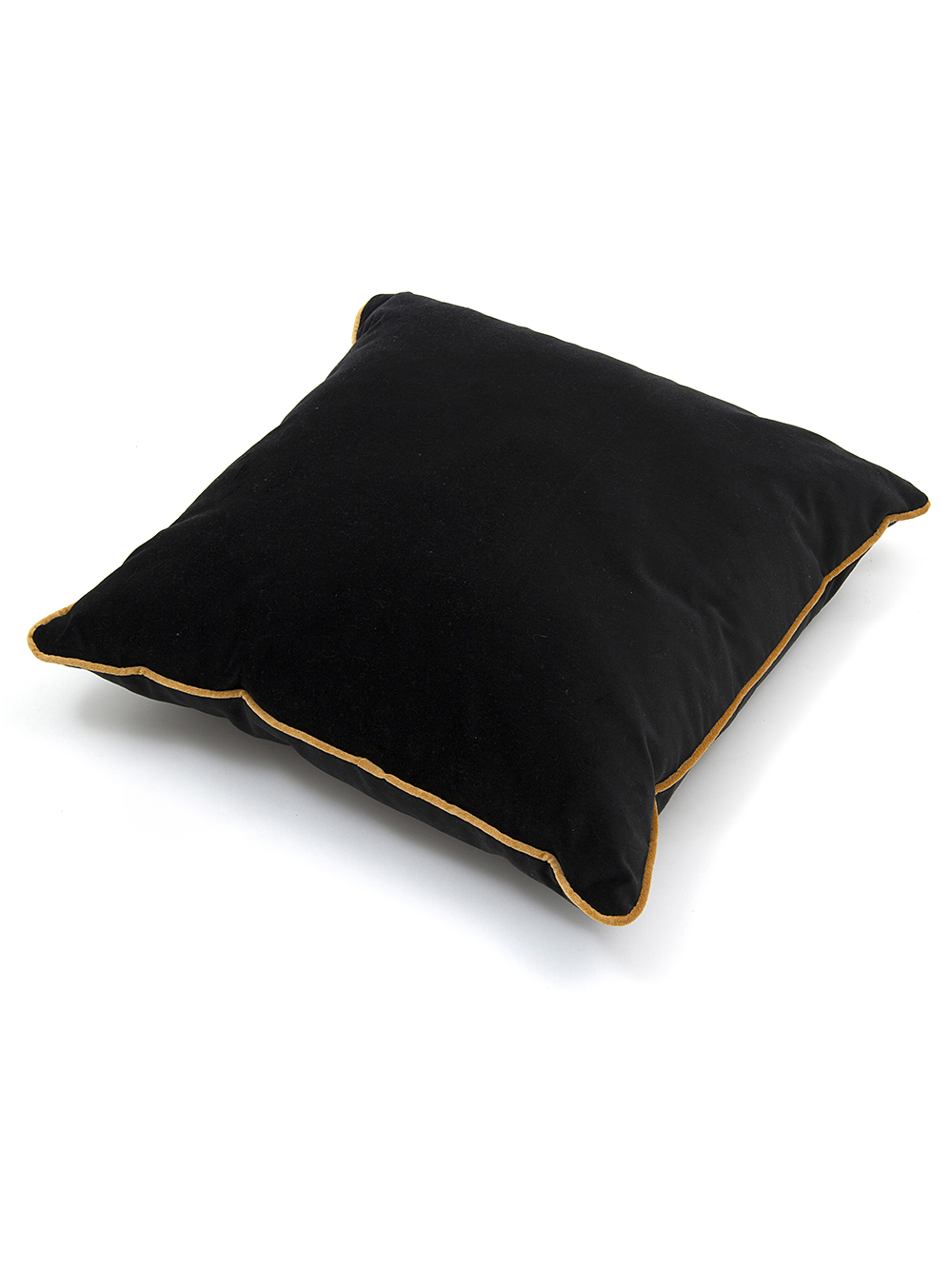 ALMOHADON VERSALLES NEGRO CON VIVO 50X50 image number null