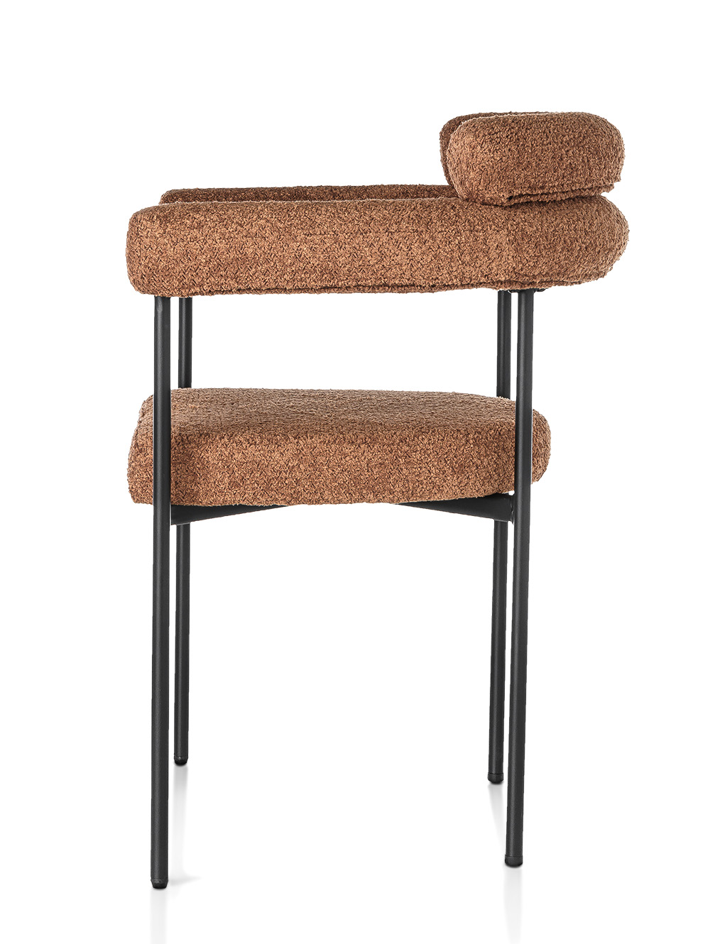 silla de comedor moderna-SILLA BONN BOUCLE ORANGE-WEYI-3.jpg image number null