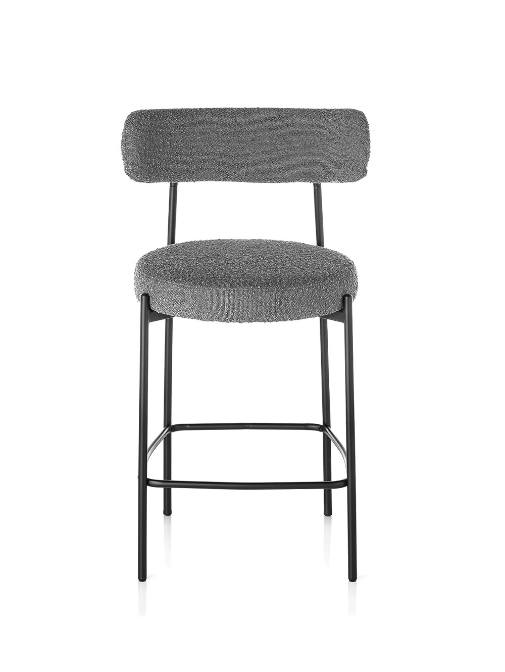 BANQUETA BAR BREMEN BOUCLE DARK GREY image number null