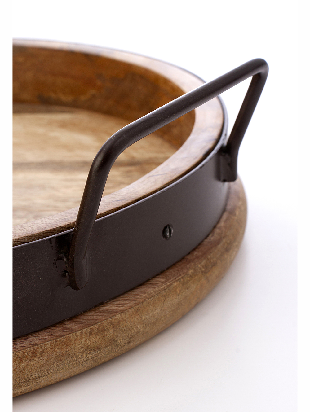 Bandeje redonda de madera y metal-BANDEJA PISANO-Tiendas Landmark-1.jpg image number null