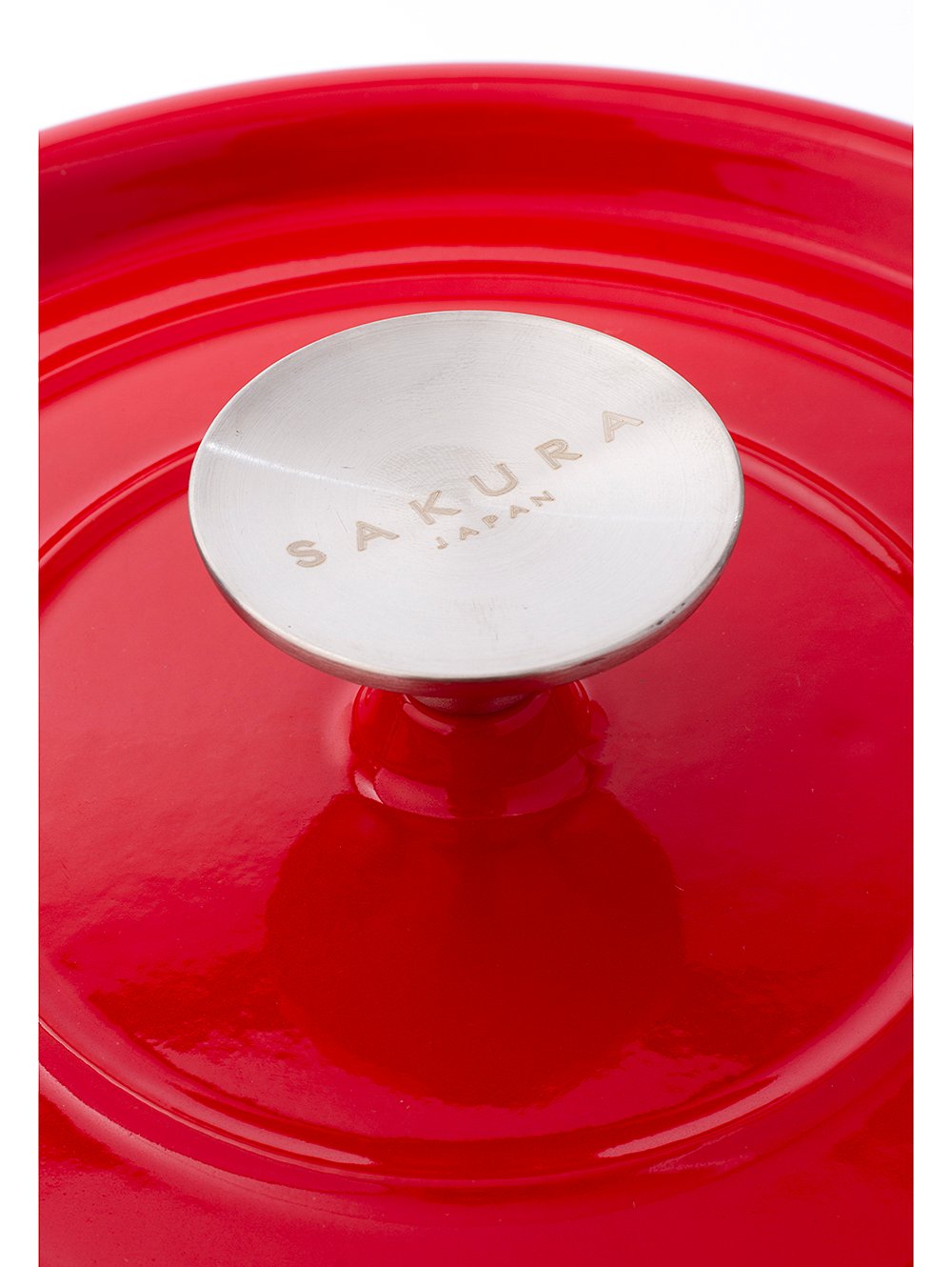 Cacerola de hierro fundido roja Sakura-CACEROLA HIERRO FUNDIDO SAKURA 24CM RED-Tiendas Landmark-3.jpg image number null