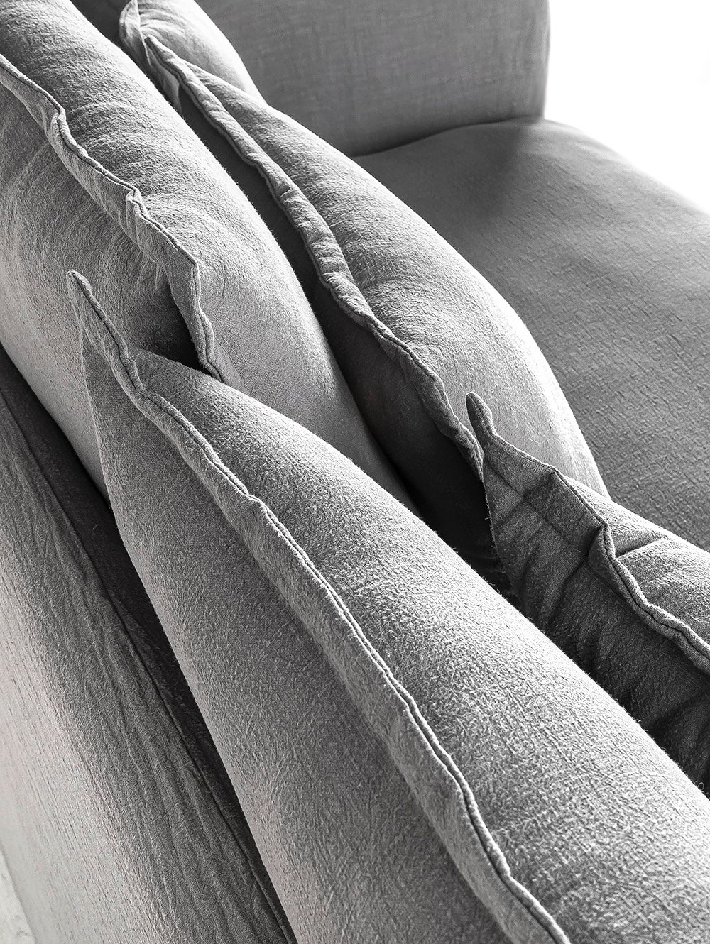 SOFA MODENA LINO LAZY GRIS OSCURO 220 V/02 image number null