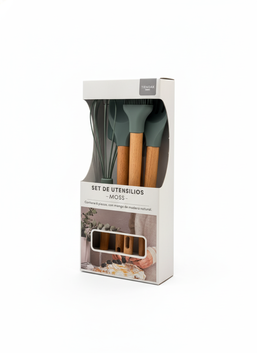 SET DE UTENSILIOS MOSS image number null