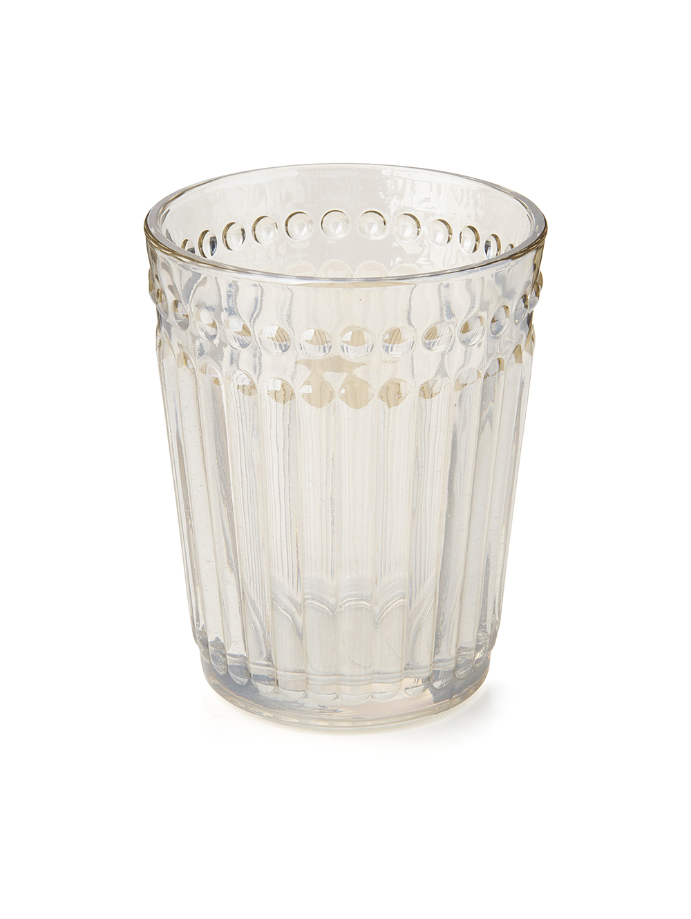 Vaso de vidrio de color beige con textura-VASO BAJO DE VIDRIO COLOR CHAMPAGNE CARDIFF 10CM-Tiendas Landmark-2.jpg image number null