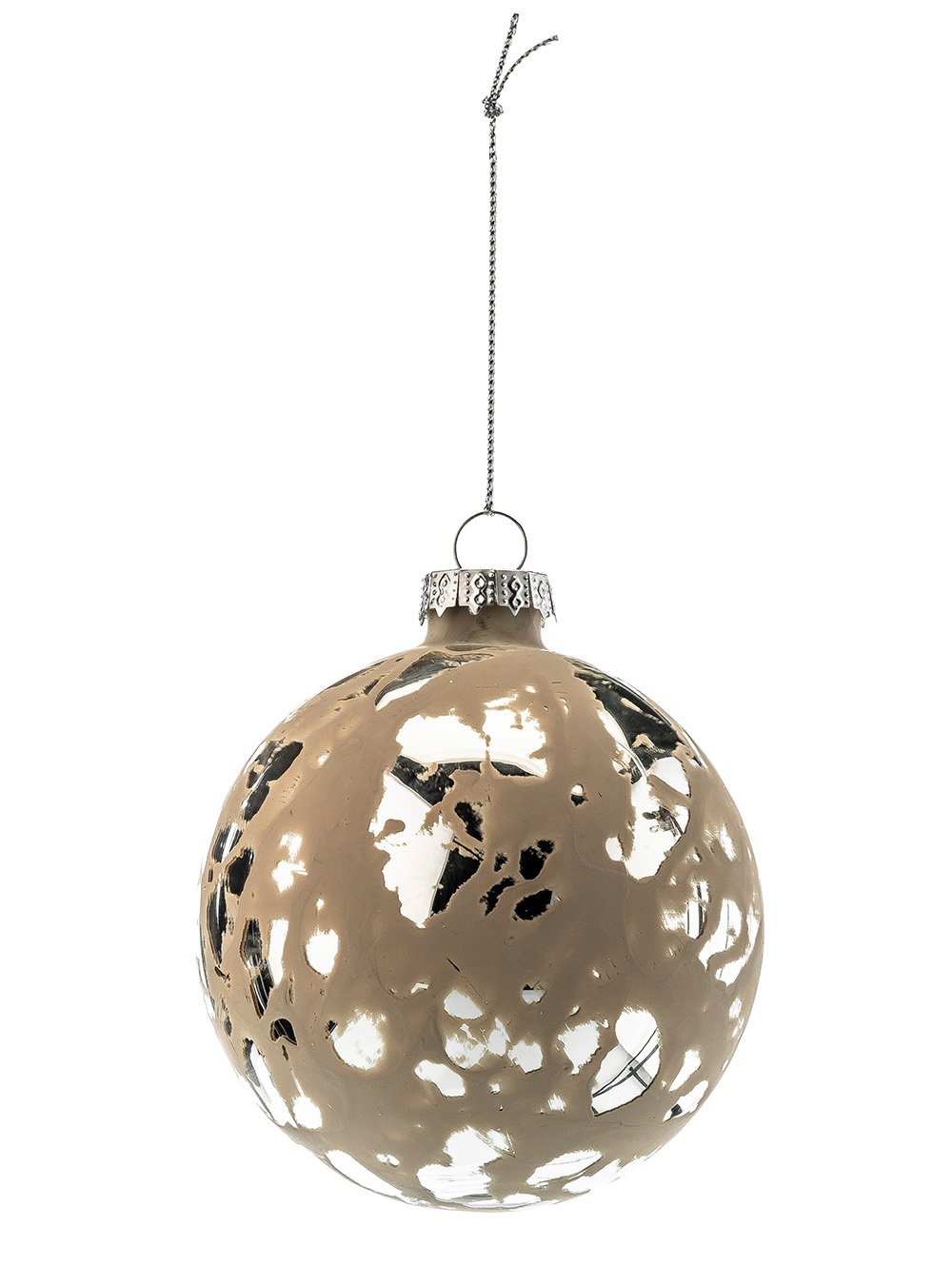 BOLA NAVIDEÑA ARTIQUE GOLD&SILVER image number null