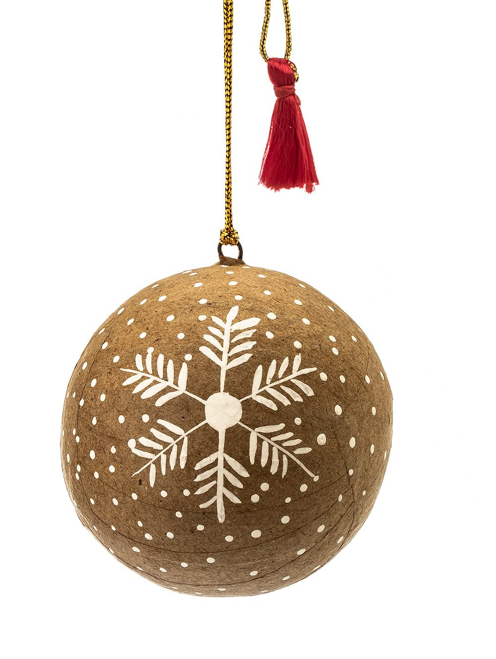 BOLA NAVIDEÑA PAPER SNOW image number null