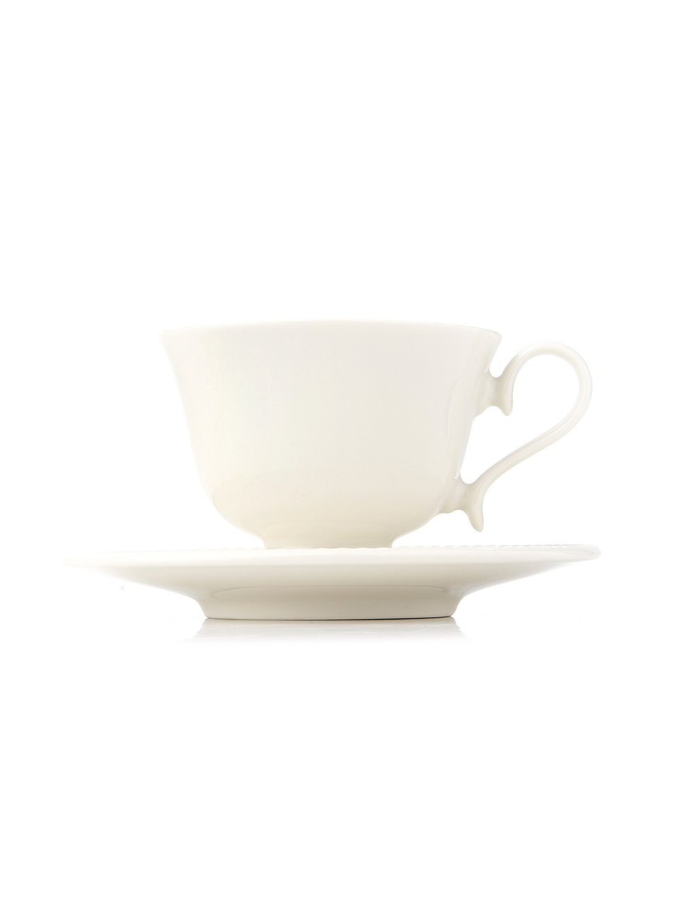 Set de plato y taza de porcelana blanca-TAZA Y PLATO LUXE 250 ML-Tiendas Landmark-2.jpg image number null