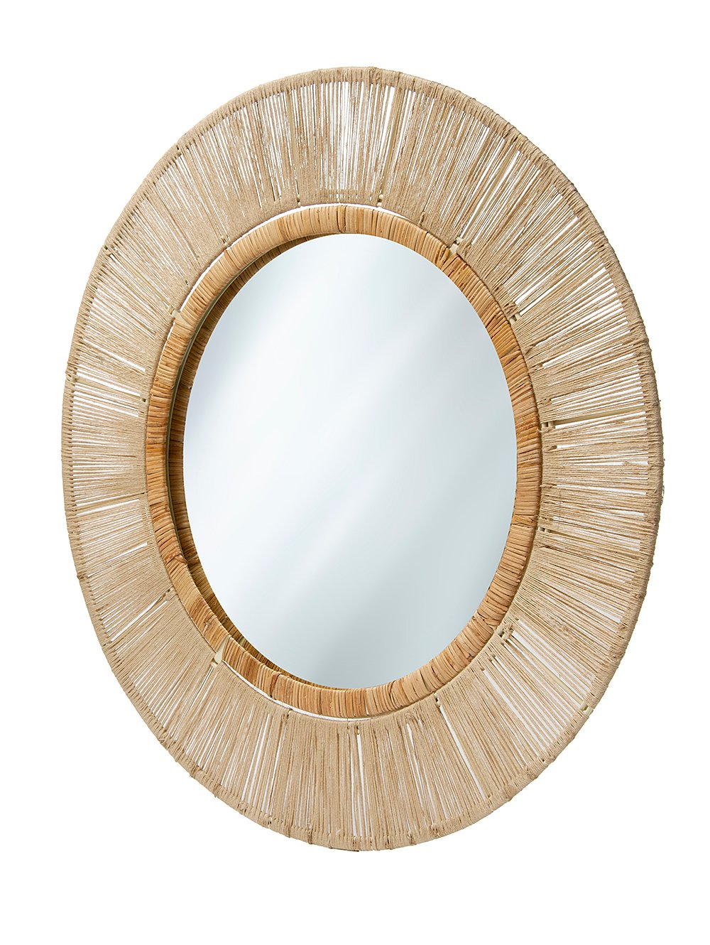 Espejo de pared redondo sisal-ESPEJO MARION WOOD D65-Tiendas Landmark-2.jpg image number null