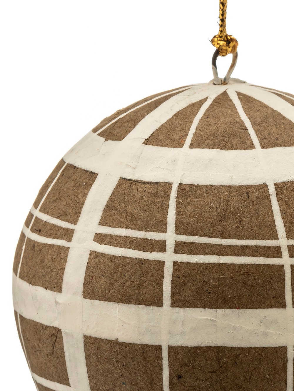 Adorno navideño bola de papel con lineas-BOLA NAVIDEÃA PAPER LINES-Tiendas Landmark-1.jpg image number null