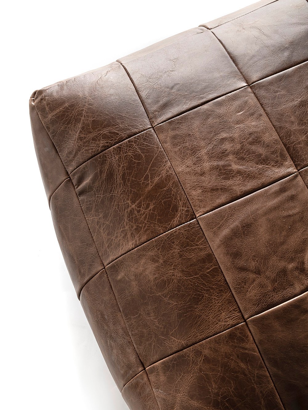 PUFF DE CUERO HOUSTON COCONUT image number null