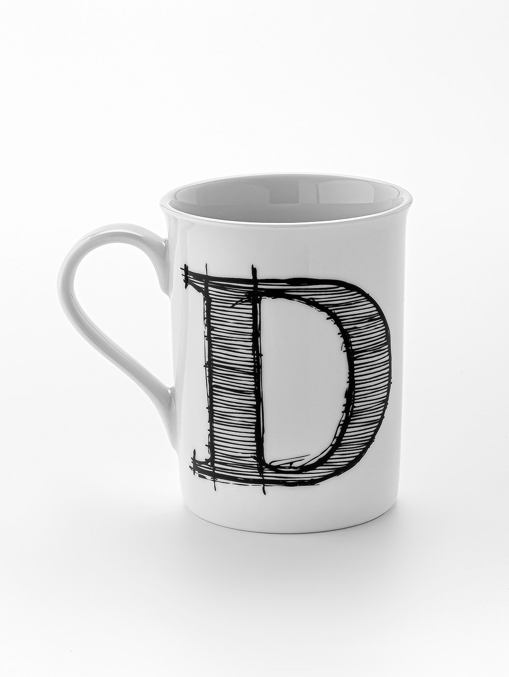 TAZA LETTER D 285CC image number null