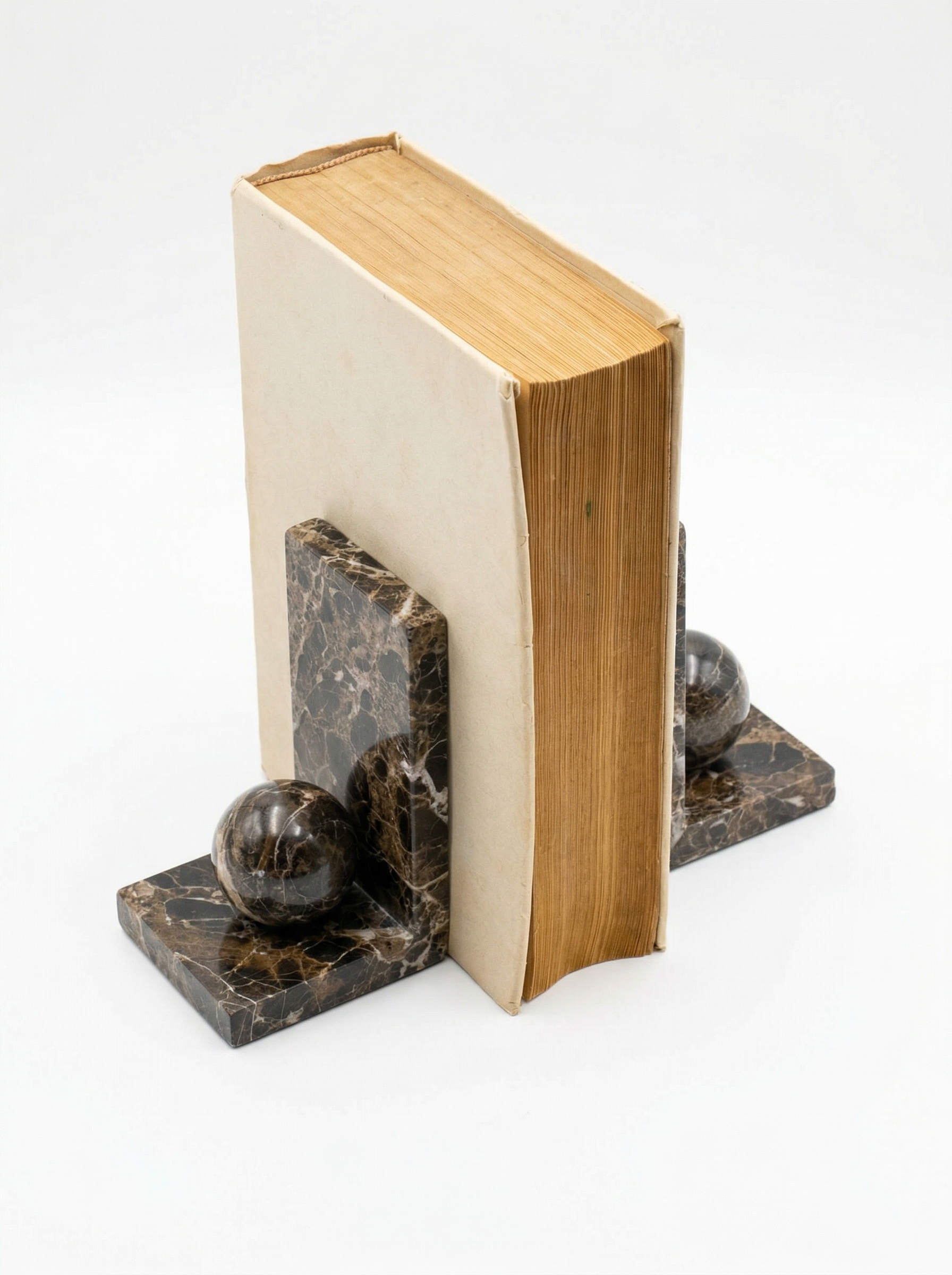 SUJETA LIBROS TEKO MARBLE COFFEE NET image number null