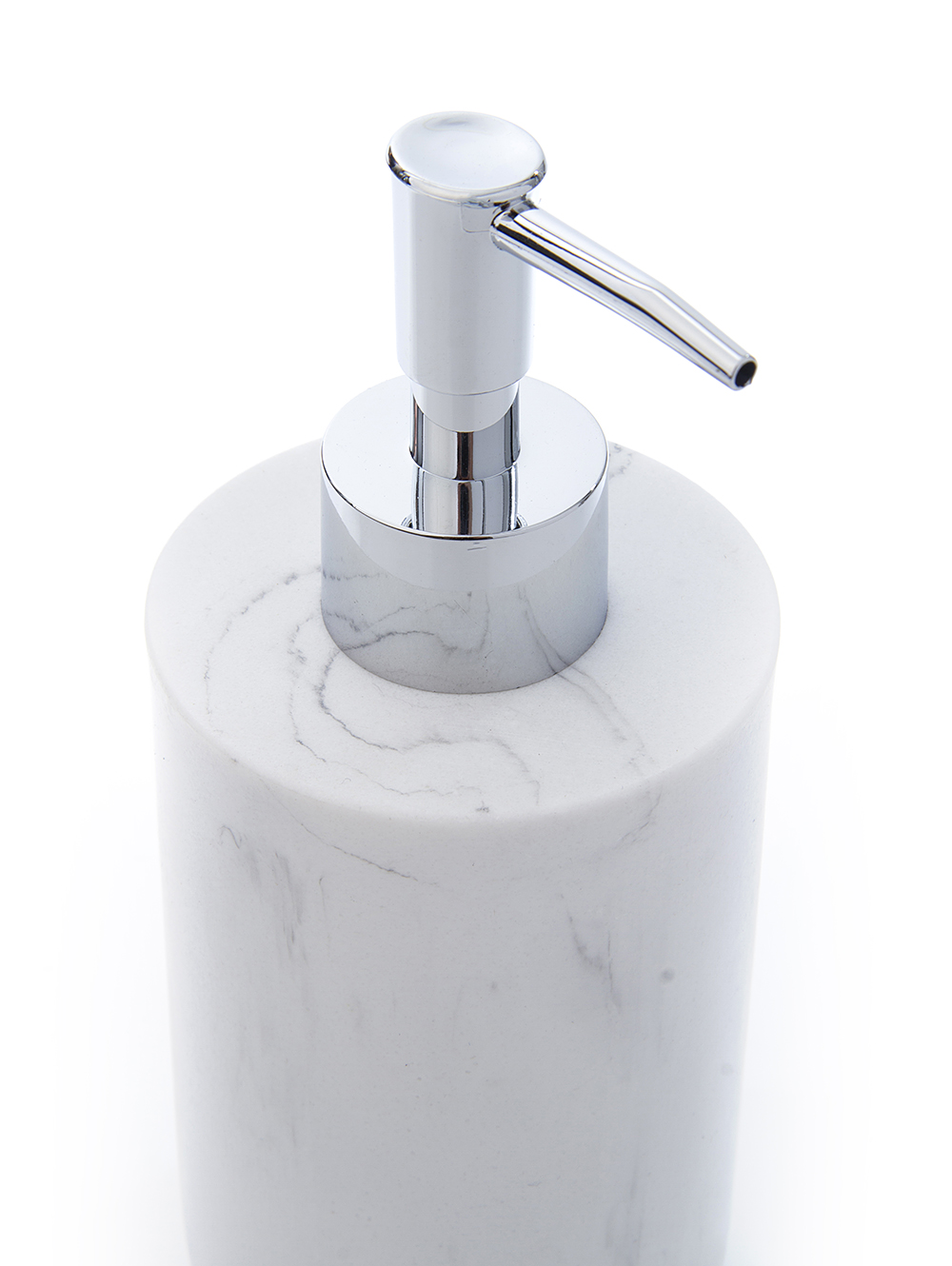 Dispenser de jabon para baÃ±o simil marmol blanco-DOSIFICADOR RESINA MARBLE-Tiendas Landmark-1.jpg image number null