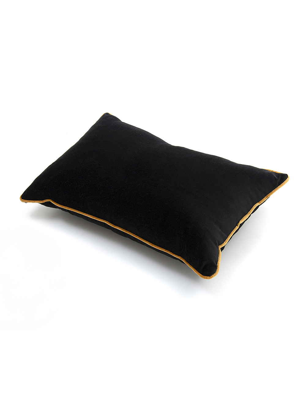 ALMOHADON VERSALLES NEGRO CON VIVO 35X50 image number null