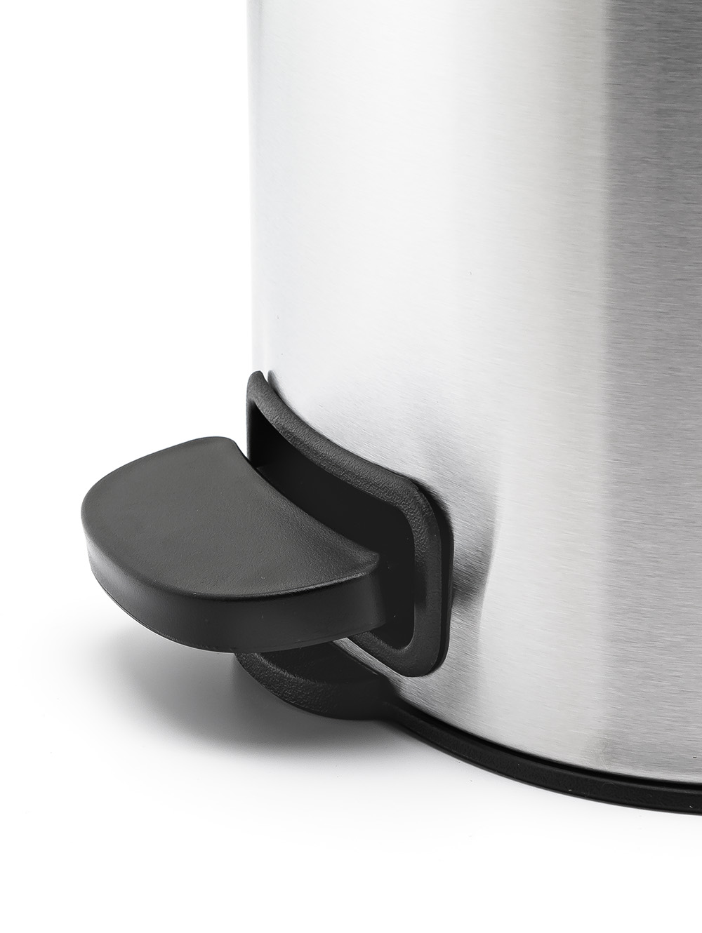 tacho de basura con pedal-TACHO PEDAL SQUARE 5LTS GRIS.-SAKKA-1.jpg image number null