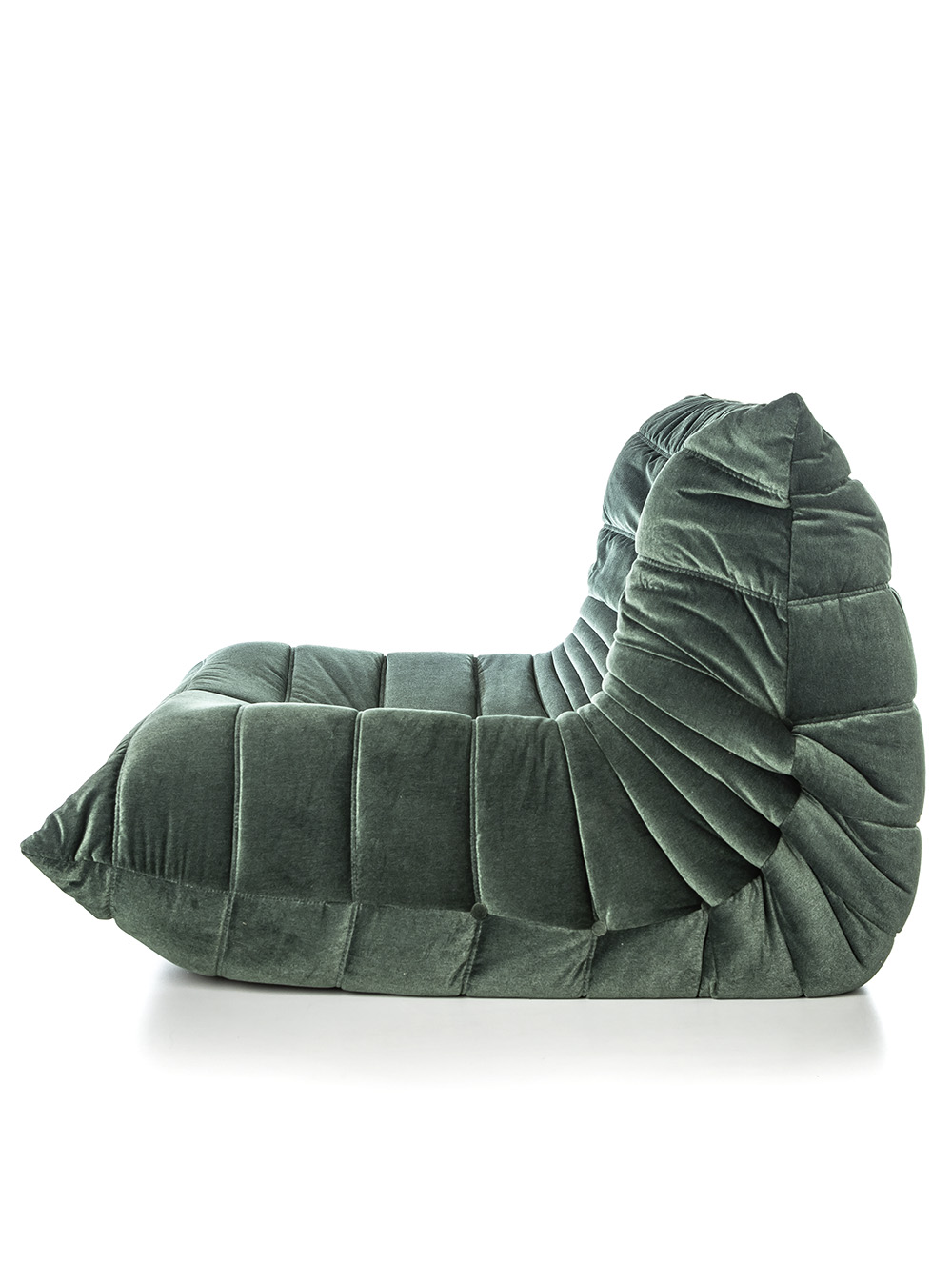 SILLON TOGO VELVET VERDE INGLES image number null