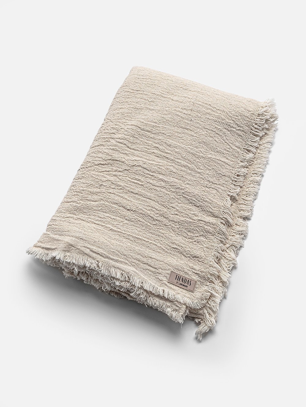 MANTA GASA RUSTICA OFF WHITE 160 X 180 image number null
