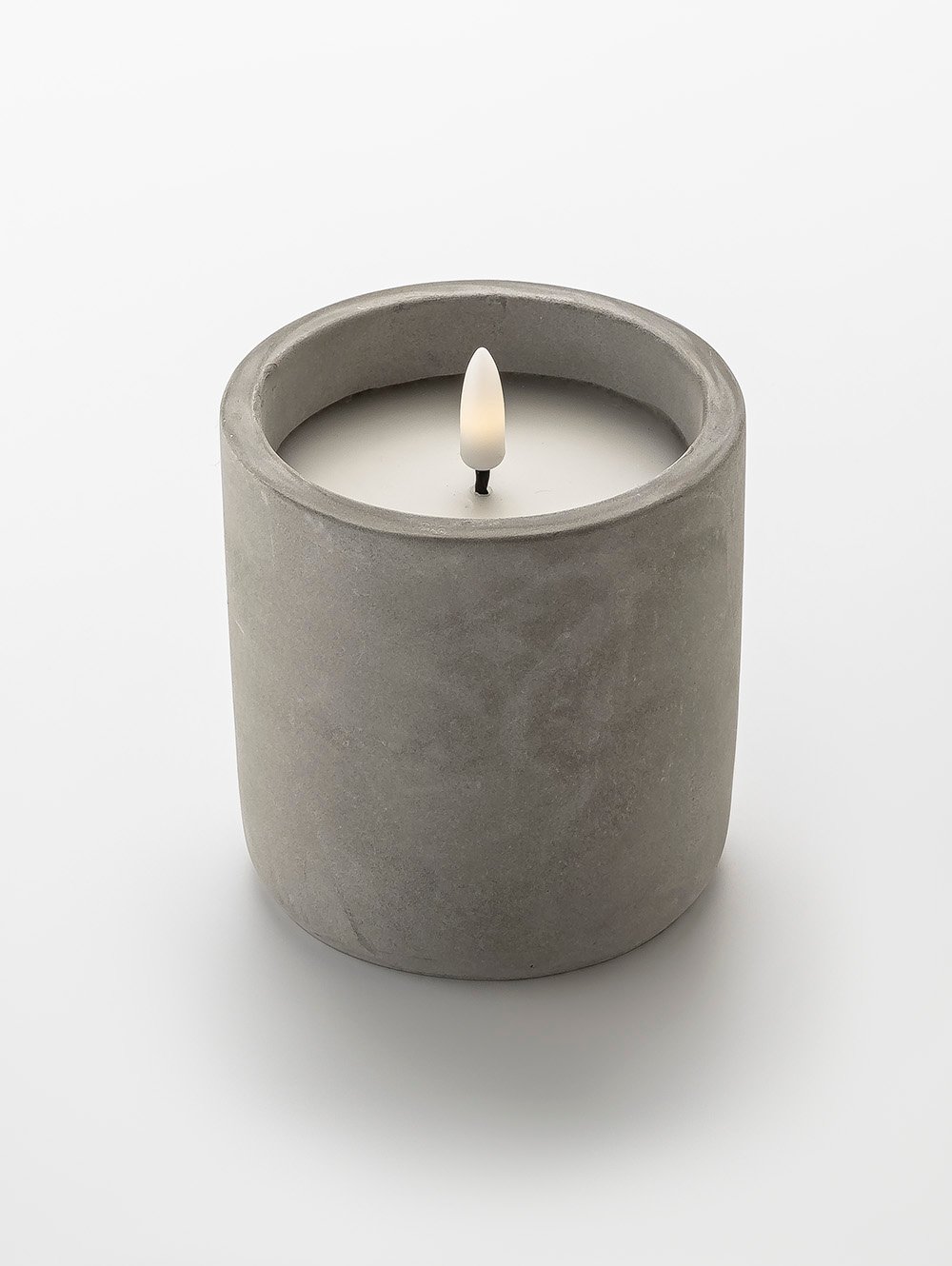 VELA LED CEMENTO 10CM image number null